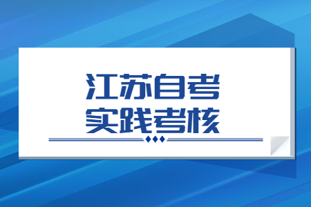 江苏自考实践考核考什么内容?