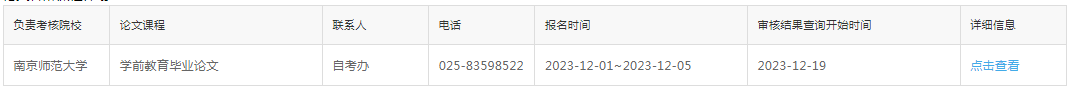 2023年下半年南京师范大学自考毕业论文报名须知